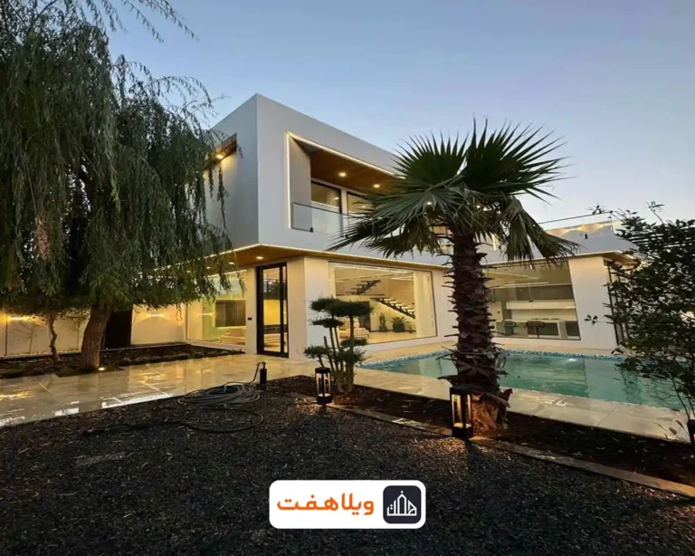 نمای کلی ویلای سرخاب