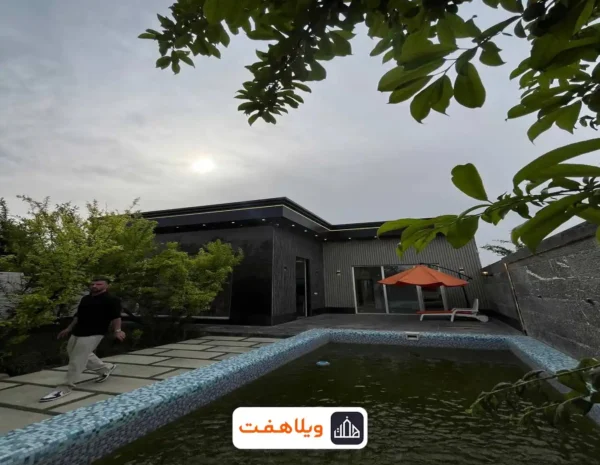 نمای کلی ویلای آران