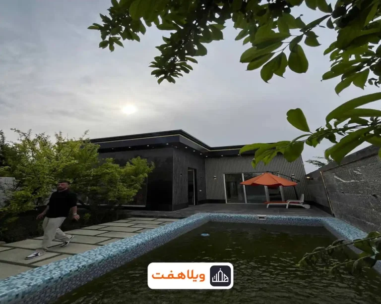 نمای کلی ویلای آران