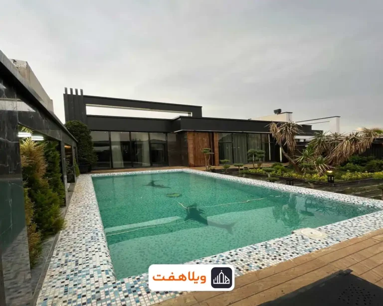 نمای کلی ویلای نمکلات
