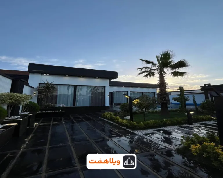 نمای ویلای فول امکانات نمکلات