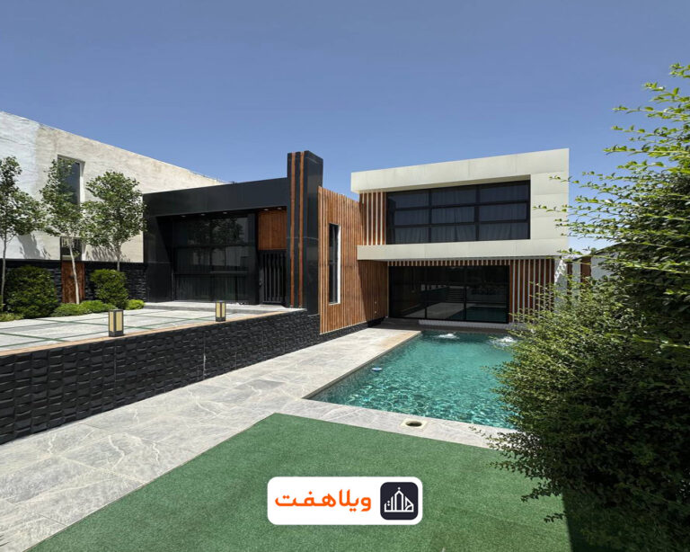 نمای کلی ویلای سرخاب